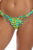 Luli Fama Oasis Babe STRAPPY RUCHED BACK BOTTOM
